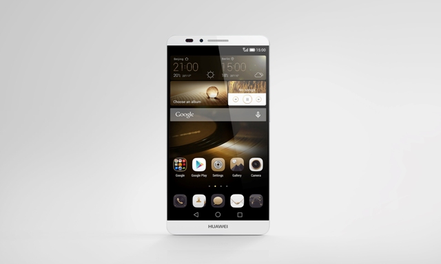 Huawei Ascend Mate7_Product photo_Silver_A1_reflect_EN_JPG_20140728