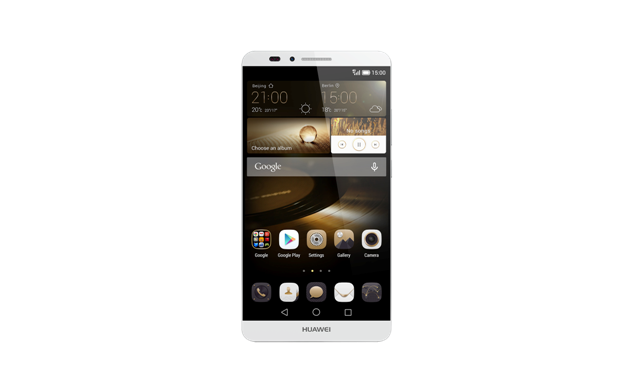 Huawei Ascend Mate7_Single_Gray Front Face_Hi res