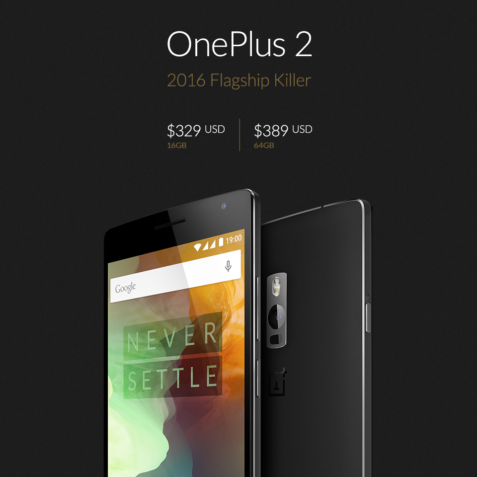 Cenovky OnePlus 2